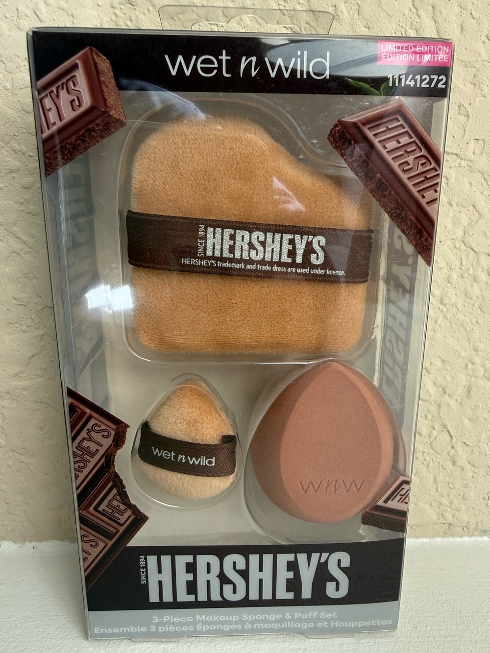 Hershey’s Trick‑or‑Treat 3‑Piece Makeup Sponge & Puff Set